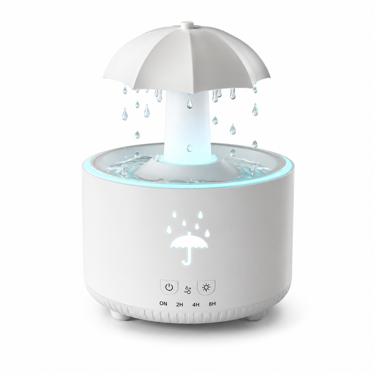 Diffuseur Nuage de Pluie Rotatif LED